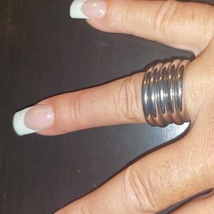Stackable Stainless Steel Rings Size 6 Brand New in Box
